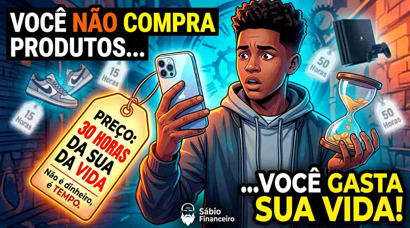 Você não trabalha por dinheiro: você vende tempo de vida